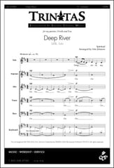 Deep River SATB choral sheet music cover